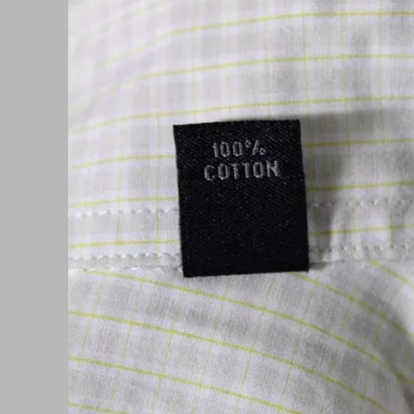 JOHN VARVATOS MENS SLIM FIT DRESS SHIRT SIZE 16 32 - Picture 6 of 8